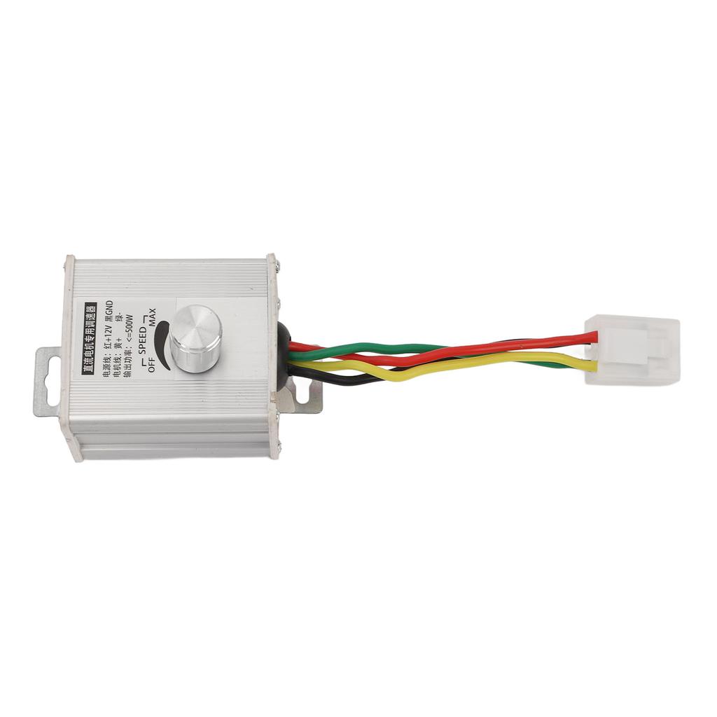 Motor Speed Controller Motor 12V500W Speed Controller Switch with 38 Sections Chain and 410 Model 13T Sprocke