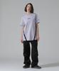 AVIREX CUFFS OPEN LOGO TAPE EMBROIDERED ONEPIECE F 080 Purple 783-5117603