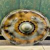 Viking Wolf Shield Handmade Wooden Battle Shield Nordic Wall Decor Home Decor