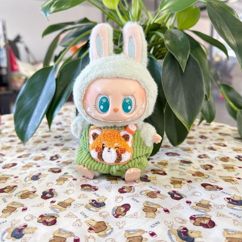 

Clothes Only] Fruit Animal Overalls Clothing Gift for Korea Kpop Exo 15-17cm V1V2 Labubu Idol Mini Doll S Clothes Outfit Accessories 2 sold New