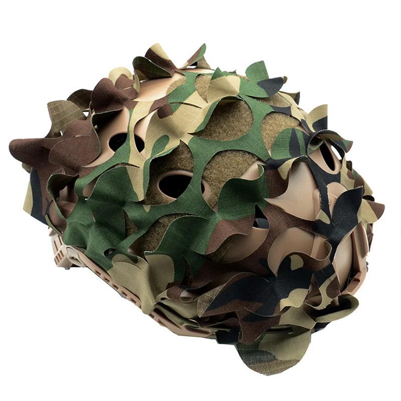 3D Tactical Helmet Camouflage Cover for Military Airsoft Games