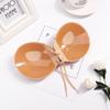 Self Adhesive Strapless Bandage Blackless Solid Bra Stick Gel Silicone Push Up Women's Underwear