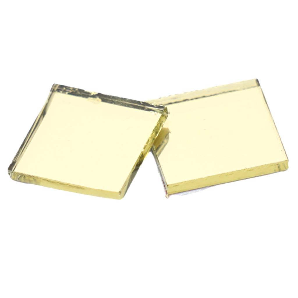 100 KUSŮ 10X10MM Skleněné Zrcadlové Samolepky Mini Zrcátka DIY Zrcadlová Koule Skleněné Samolepicí Nástěnné Samolepky Párty Domácí Dekorace