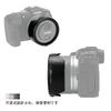JJC Reversible Lens Hood for Canon RF 16mm STM Compatible with Canon EOS and R6 Compatible with Protective Filters and Lens Caps EW-65C F2.8 Lens, R,