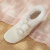 [Laurel Rabbit] Embroidered Hanfu Cloth Shoes - Elegant Ancient Style with Winter Velvet Lining