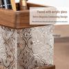 In Stock Wooden Kung Fu Pen Holder - Chinese Style Tea Caddy, Knife Holder, Makeup Brush & Office Desk Organizer