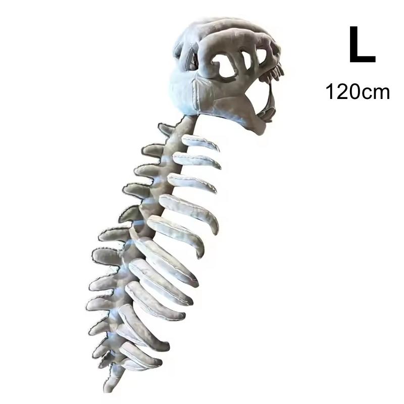 

3D Dinosaur Skeleton Plush Toys Funny Novelty Dinosaur Skeleton Cos Props Soft Unique Dinosaur Skeleton Costume Set L