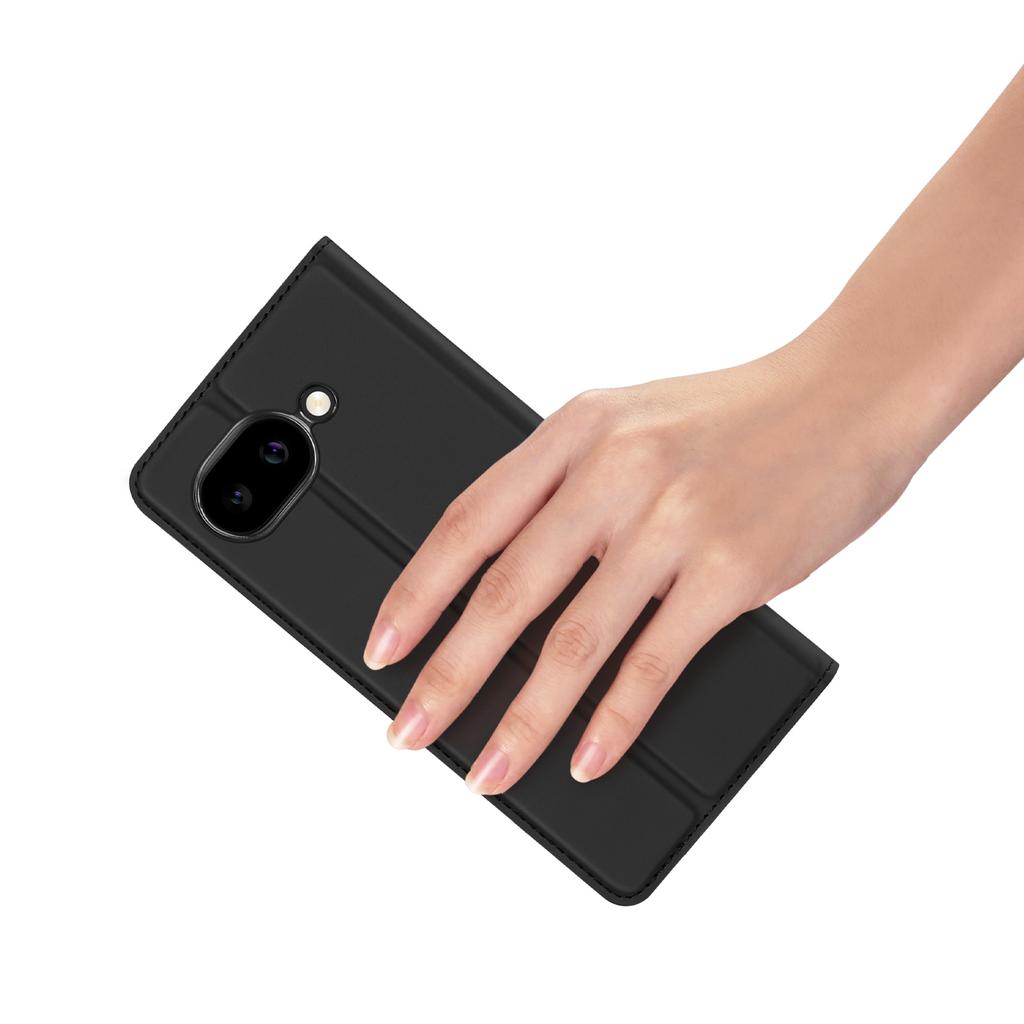 For Google Pixel 10a Case DUX DUCIS Skin Pro Series Leather Stand Cover Card Holder