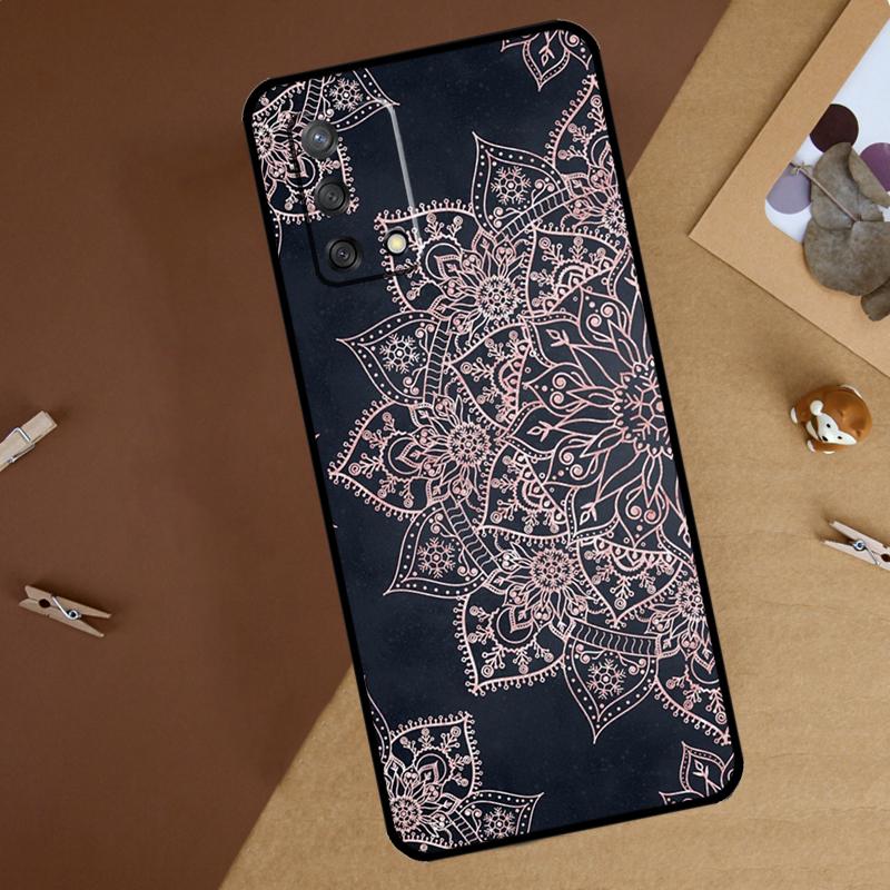 Mandala Mandala For Oppo A80 A60 A40 A74 A94 A54 A18 A38 A58 A78 A98 A16 A76 A96 A15 A57S A17 A77 Phone Case