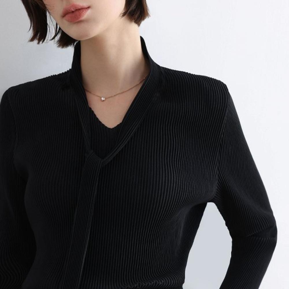 Pleatsmood Ribbon Pleats Top