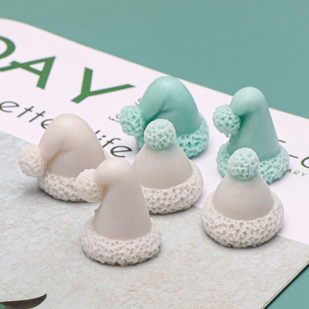 Soap Mold Christmas Hat Silicone Mold 3D Baking Mould Chocolate Candle Mold  Candle Making