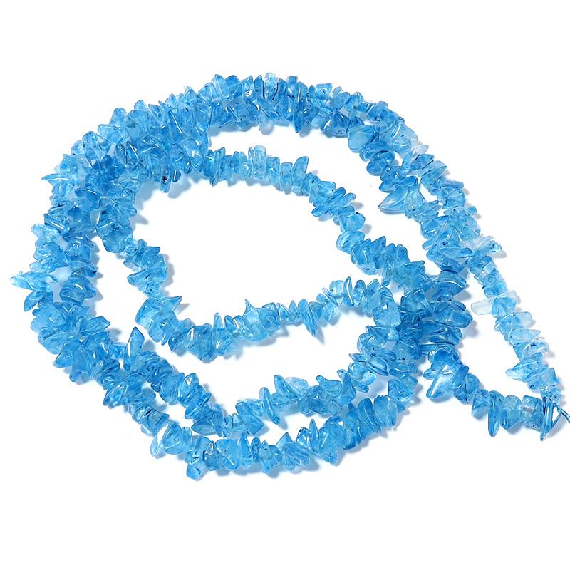 1 Strand Crystal Beads 8X5mm Colorful Irregular Gravel Glass Loose Spacer Beads For Jewelry Making DIY Bracelet Necklace Finding
