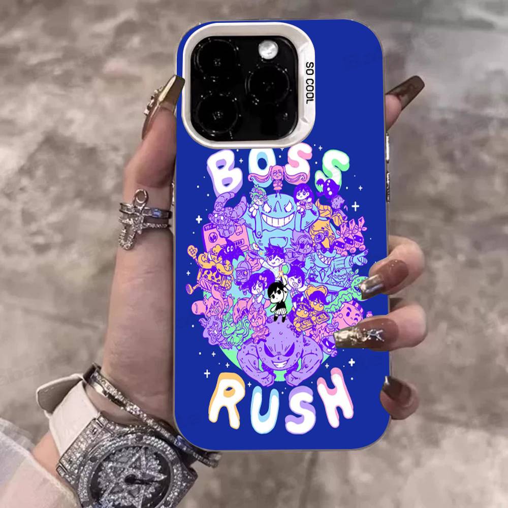 O-Omori Game Phone Cases For IPhone 17 16e 15 14 13 12 11 Plus Pro Max ProMax Colorful Covers