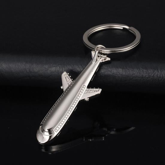 Model creativ Tren Avion Avion Suport inel Breloc Accesorii Cadou