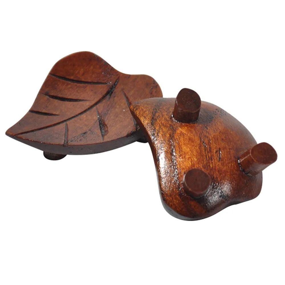 1 Stück Holz-Stäbchenhalter Handwerkskunst Schreibtischdekoration Schmuck Stäbchenablage Mehrere Formen Stäbchenkissen Zuhause