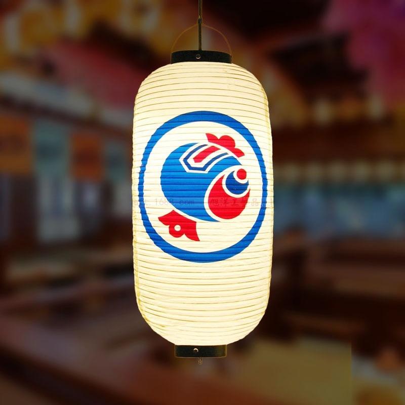 Japanese Style 25x50cm PVC Waterproof Lantern Sushi Ramen Izakaya Korean Cuisine Restaurant Pub Decor Hanging Lantern Outdoor