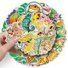 50 Lizard Doodle Personalized Cartoon Animal Children's Creative DIY Skateboard Luggage Stickers Waterproof