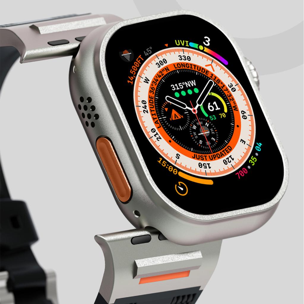 NEW Silicone Strap for Apple Watch Band Ultra 3/2 49mm 46 42 45 44mm Sport Band for Iwatch Series 11 10 9 8 7 6 SE 5 Bracelet