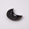 Ceramic Moon Rainbow Ring Dish Trinket Tray Jewelry Holder for Mother Day Gift from DIY Pottery Crafts Home Decor