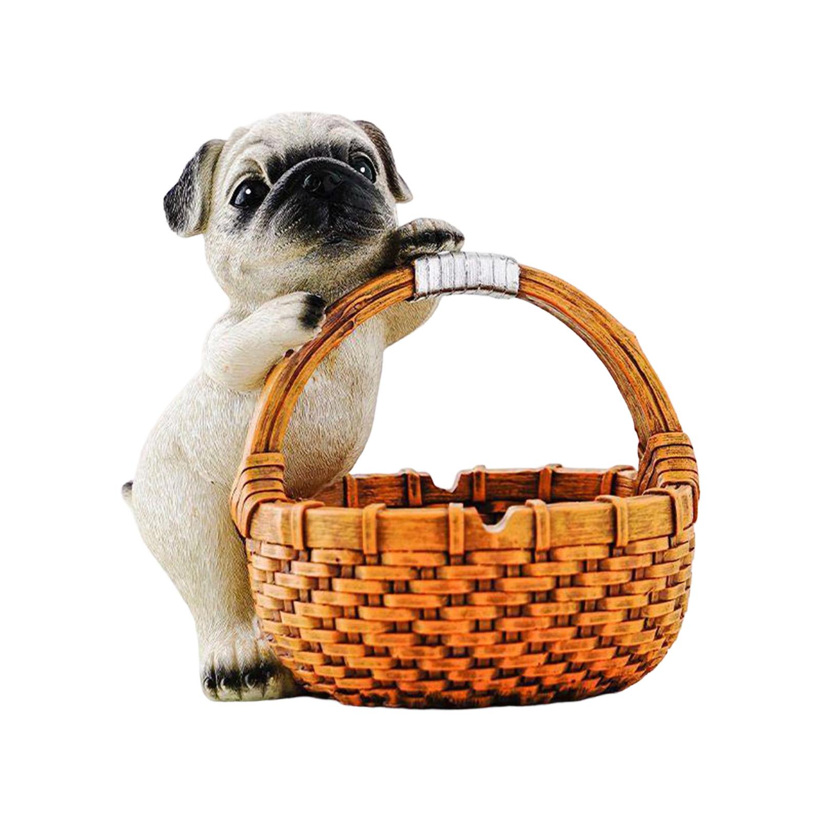 Creative Basket Resin Decorations