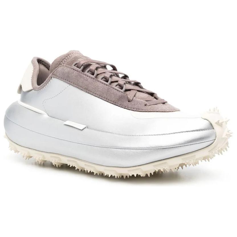 Adidas Y-3 Makura Silver Metallic Unisex Sneakers Brown Cream-White HR2000