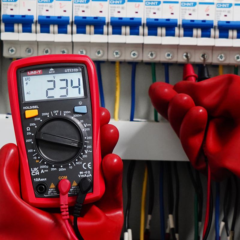 UNI-T Taschenmultimeter UT131 Serie Digitales Amperemeter Voltmeter Widerstandsprüfer Multimeter Diodentest
