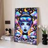 Disney Diamond Painting Cinderella Dark Neon Style Illustration Mosaic Art DIY Cross Stitch Embroidery Set Full Diamond Home Decor Gift