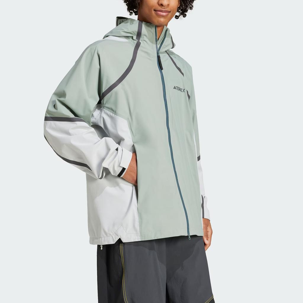 Adidas x National Geographic Rain.Rdy hooded panelled jacket JD5835