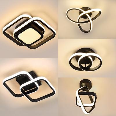 Luminária de teto LED para corredor, estilo moderno, teto, corredor, varanda, quarto, sala de estar, iluminação interna, sala de jantar, luzes, escritório, lustre