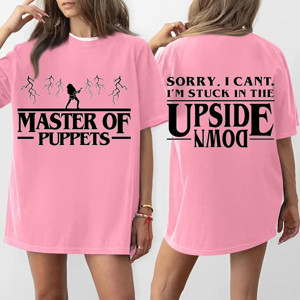 Women's Round Neck Printed Short-sleeved T-shirt Top