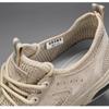 Men's Leather Casual Shoes Outdoor Breathable Sneakers for Men