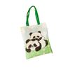 Large Capacity Cute Panda Canvas Tote Bag - Student Shoulder & Document Bag