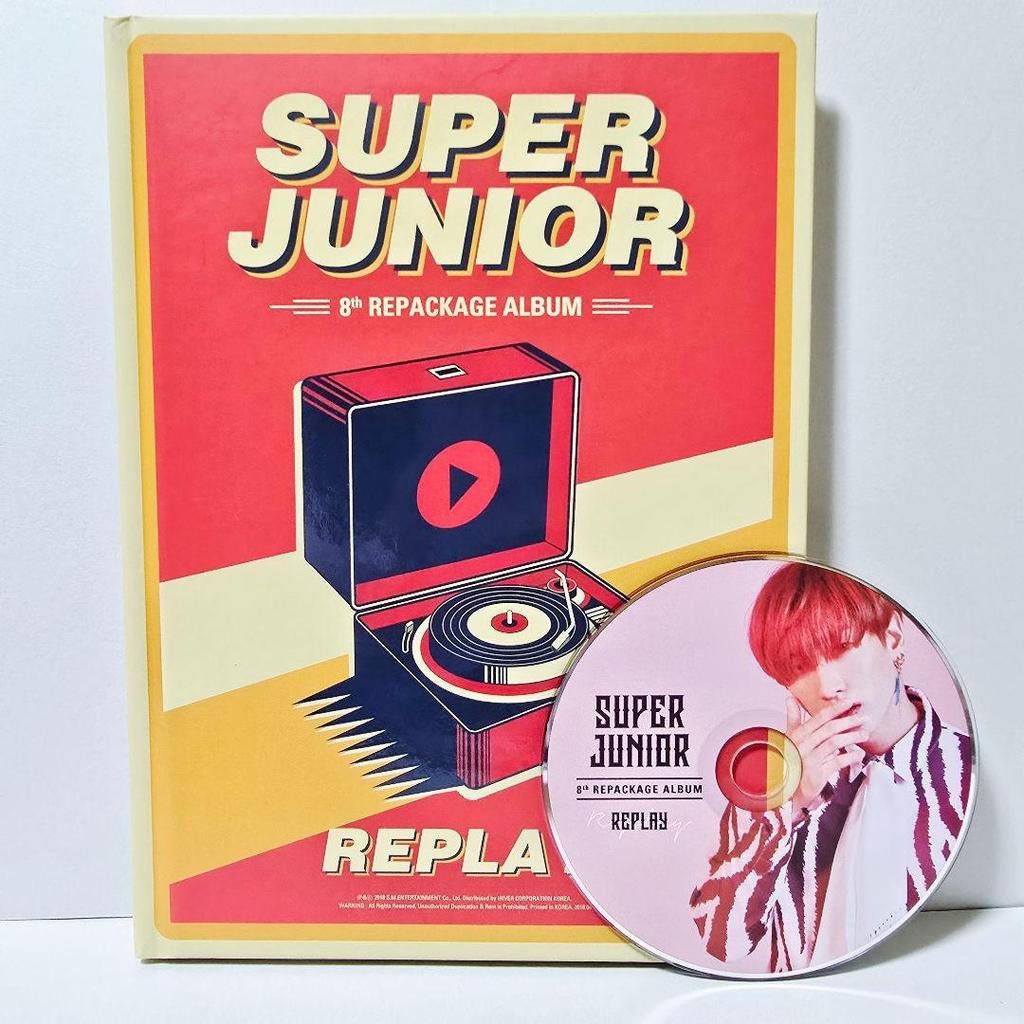 [USED] SUPER JUNIOR / REPLAY [Korean Edition] Eunhyuk ver.