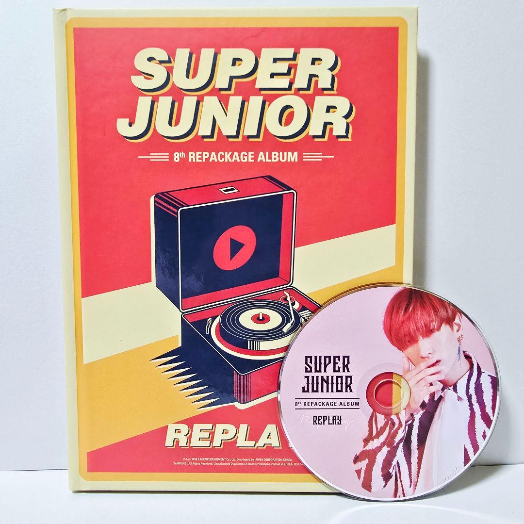 

[USED] SUPER JUNIOR / REPLAY [Korean Edition] Eunhyuk ver.