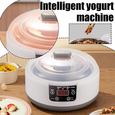 1,2L Automatický jogurtovač Stálá regulace teploty Nízká hlučnost Výrobník natto Nástroj na výrobu jogurtu DIY Vložka z nerezové oceli 304