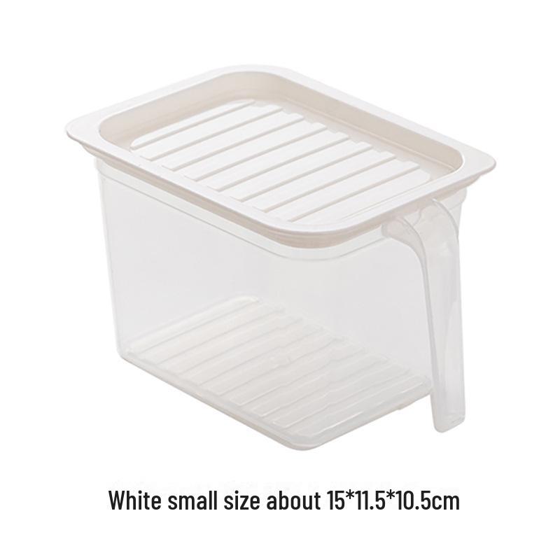 

Пластиковый кухонный ящик для хранения холодильника с ручкой и герметичной крышкой для свежих продуктов и фруктов