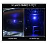 10x mini flexibilní USB LED světelný pásek do interiéru auta neonová atmosférická trubice neonová lampa