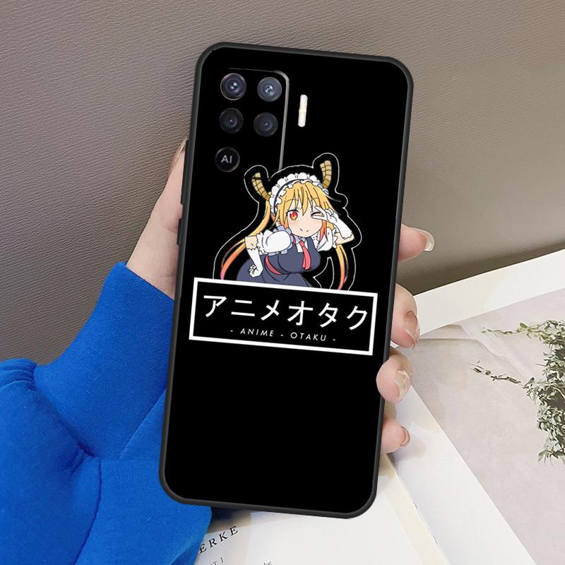 Miss Kobayashi's Dragon Maid Case For OPPO Find X5 X3 Pro A15 A74 A54 A94 A93 A91 A5 A9 A31 A53 2020 A53S A52 A72 Cover