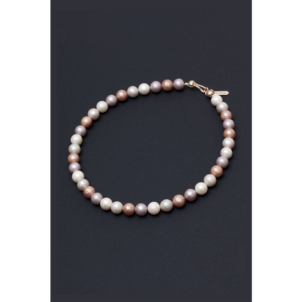 [Hazina] 10Mm Multi Pink Pearl Necklace