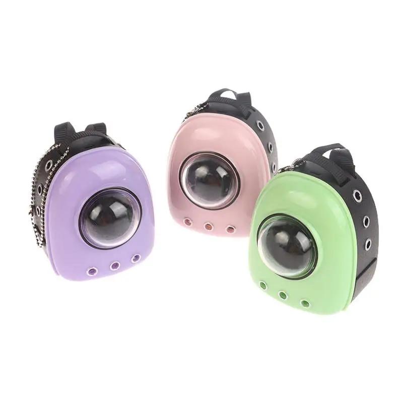 For 17cm labubu antrekk 1:12 Dukkehus Simulering Mini Kjæledyr Katt Rom Ryggsekk Scene Ornament Dukketilbehør DIY Dukkeleker