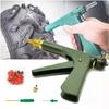 Tire Plugger Tubeless Tire Wheel Repair Gun Kit With Mushroom Rubber Plugs And Nozzle Plugge Car Tire Repair Air Leakage Blockag
