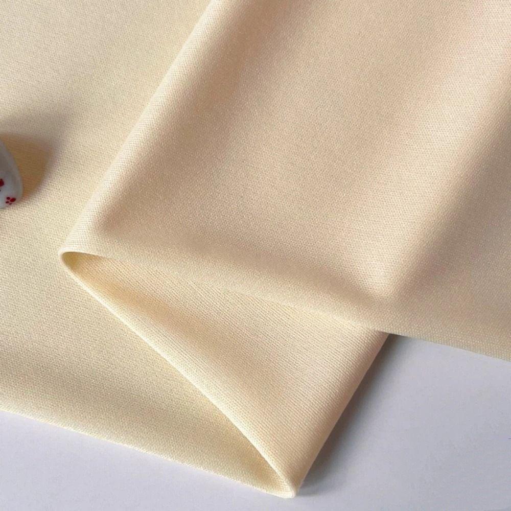 Knitted Lining Fabric 160*100cm Polyester Cloth  For Clothing Bags Wallet Liner