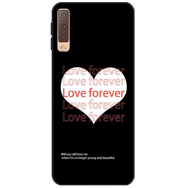 For Phone Case Samsung Galaxy A7 2018 Case Bumper Soft TPU Silicone Coque Back Cover For Samsung A7 2018 A750 A750F Case Fundas