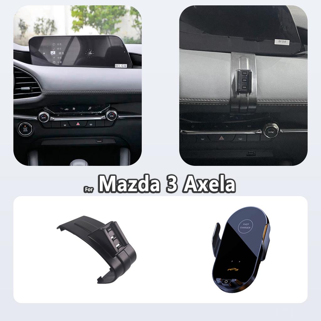 Special Phone Holder For Mazda 3 Axela 2020-2023 2024 2025 Magnetic Car Phone Mount Smart Sensing Invisible Base Accessories
