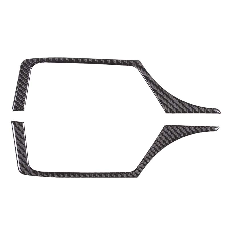 2x Soft Carbon Fiber Internal Central Control Side Air Outlet Frame Sticker Suitable for Honda Odyssey RB1/RB2/RB3 2009-2014 style 1