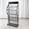 WEZHO Flat-Top Magazine and Document Display Rack