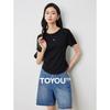 Chuyu Women's Slim Fit Short Sleeve T-Shirt