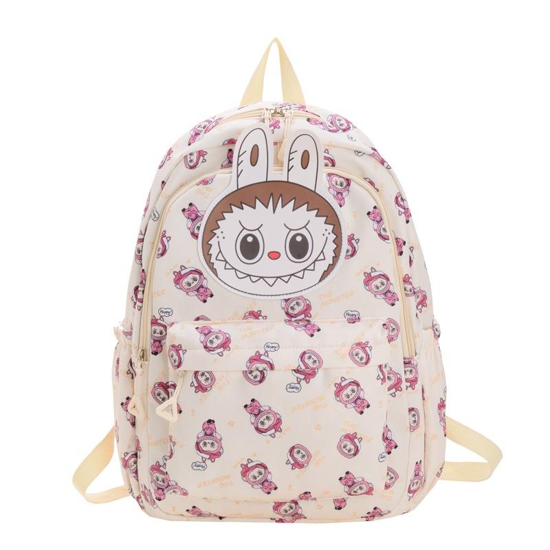 Kindergarten Primary School Students Schoolbag Cute Cartoon Foreign Style Printing Children'S Backpack Large Capacity Children'S Backpack