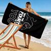 Penrith Panthers Charge Print Beach Towel, Large Soft Quick Dry Towel for Beach Camping Swimming