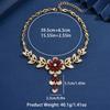 1PC Women's Fashion Flower Design Necklace Zircon Suitable for Date, Party, Festival Gifts-2174